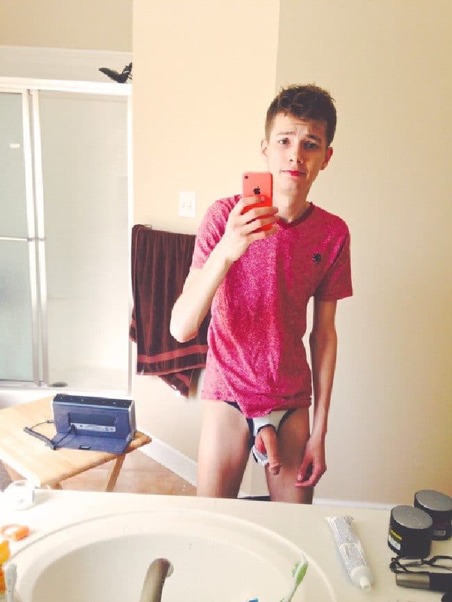Boy Showing Cock