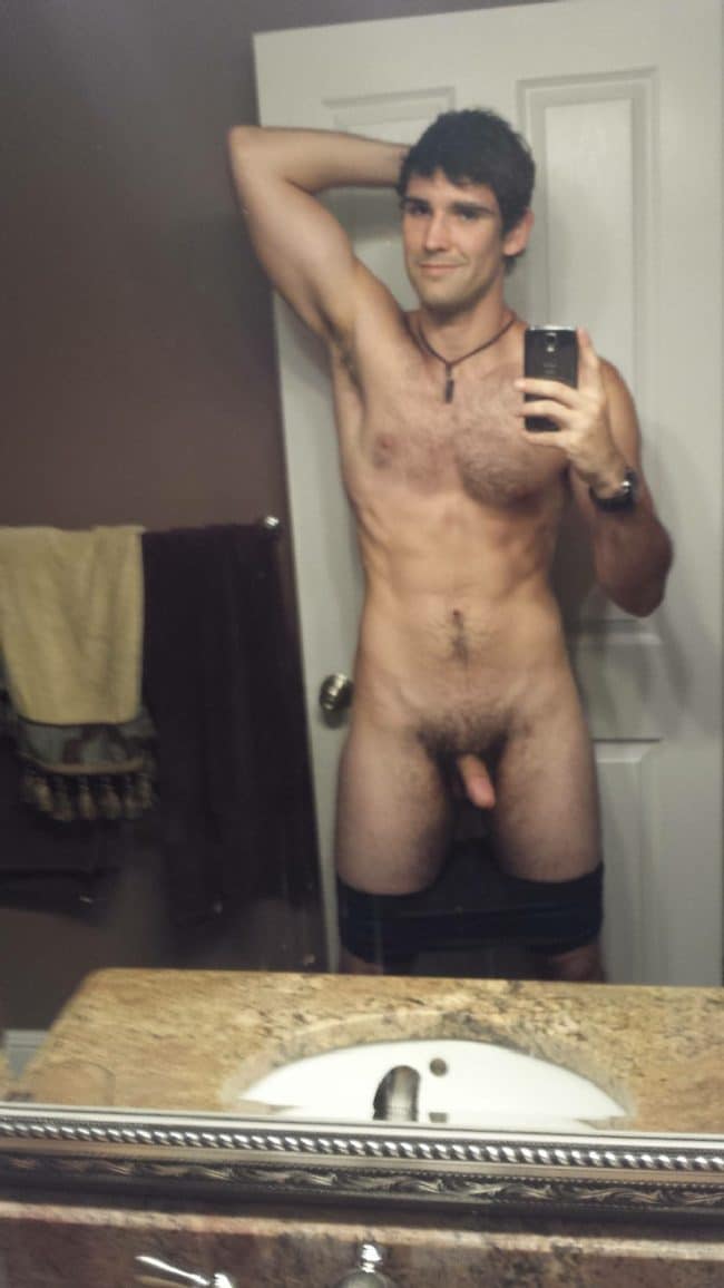 Hairy Nude Man