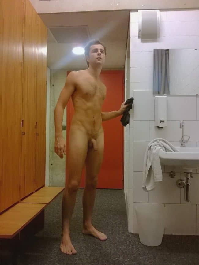 Nude Flaccid Man